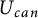upper U Subscript c a n