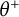 theta Superscript plus