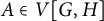 upper A element of upper V upper G comma upper H