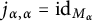 j Subscript alpha comma alpha Baseline equals i d Subscript upper M Sub Subscript alpha