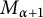 upper M Subscript alpha plus 1