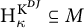 upper H Subscript kappa Superscript upper K Super Superscript upper D upper J Baseline subset of or equal to upper M