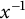 x Superscript negative 1