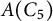upper A left parenthesis upper C 5 right parenthesis