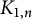 upper K Subscript 1 comma n