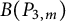 upper B left parenthesis upper P Subscript 3 comma m Baseline right parenthesis