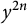 y Superscript 2 n
