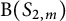 backslash operatorname upper B left parenthesis upper S Subscript 2 comma m Baseline right parenthesis
