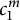 c 1 Superscript m