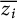 z Subscript i Baseline overbar