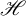 script upper H