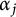 alpha Subscript j