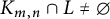 upper K Subscript m comma n Baseline intersection upper L not equals empty set