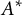 upper A Superscript asterisk