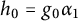 h 0 equals g 0 alpha 1
