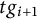 t g Subscript i plus 1