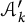 upper A prime Subscript k