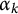 alpha Subscript k