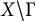 upper X divided by upper Gamma