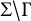 upper Sigma divided by upper Gamma