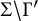 upper Sigma divided by upper Gamma prime