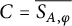 upper C equals upper S Subscript upper A comma phi Baseline overbar