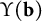 upper Upsilon left parenthesis bold b right parenthesis