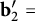 b prime 2 equals