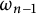 omega Subscript n minus 1