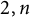 2 comma n
