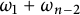 omega 1 plus omega Subscript n minus 2