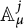 upper A Subscript mu Superscript j