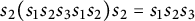 s 2 left parenthesis s 1 s 2 s 3 s 1 s 2 right parenthesis s 2 equals s 1 s 2 s 3