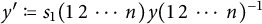 y prime is defined as s sub 1 open parenthesis 1 2 up to n close parenthesis y open parenthesis 1 2 up to n close parenthesis to the negative 1 power.