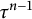 tau Superscript n minus 1