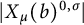 StartAbsoluteValue upper X Subscript mu Baseline left parenthesis b right parenthesis Superscript 0 comma sigma Baseline EndAbsoluteValue