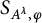 upper S Subscript upper A Sub Superscript lamda Subscript comma phi