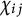 chi Subscript i j