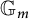 upper G Subscript m