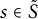s element of upper S overtilde