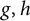 g comma h