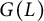 upper G left parenthesis upper L right parenthesis
