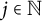 j element of double struck upper N