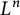 upper L Superscript n