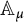 upper A Subscript mu