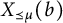 upper X Subscript precedes above single line equals mu Baseline left parenthesis b right parenthesis