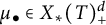 mu Subscript bullet Baseline element of upper X Subscript asterisk Baseline left parenthesis upper T right parenthesis Subscript plus Superscript d