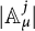 StartAbsoluteValue upper A Subscript mu Superscript j Baseline EndAbsoluteValue