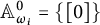 upper A Subscript omega Sub Subscript i Superscript 0 Baseline equals StartSet 0 EndSet