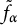 f Subscript alpha Baseline overtilde